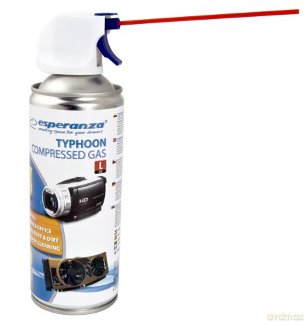 Sprężony Gaz 400ml Spray - Pistolet