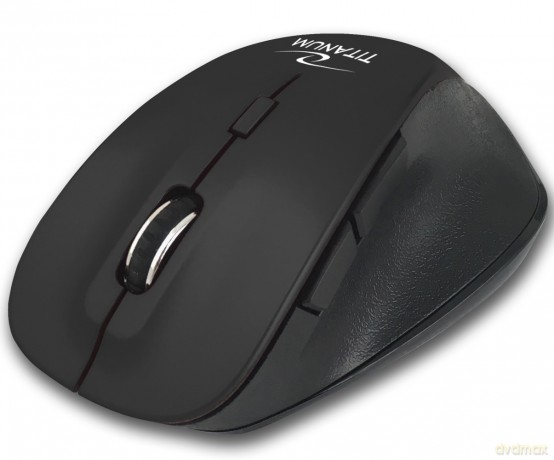 Titanum Mysz Bezprzewodowa Bluetooth 6d Opt. Fornax Czarna