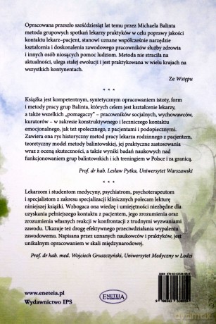 Grupowy trening balintowski. Teoria i zastosowanie - Bohdan Wasilewski (red.), Lilianna Engel (red.) [KSIĄŻKA]