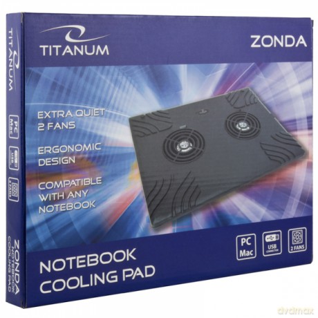 Titanum Podstawka Chłodząca Pod Notebook 15.6'' Zonda