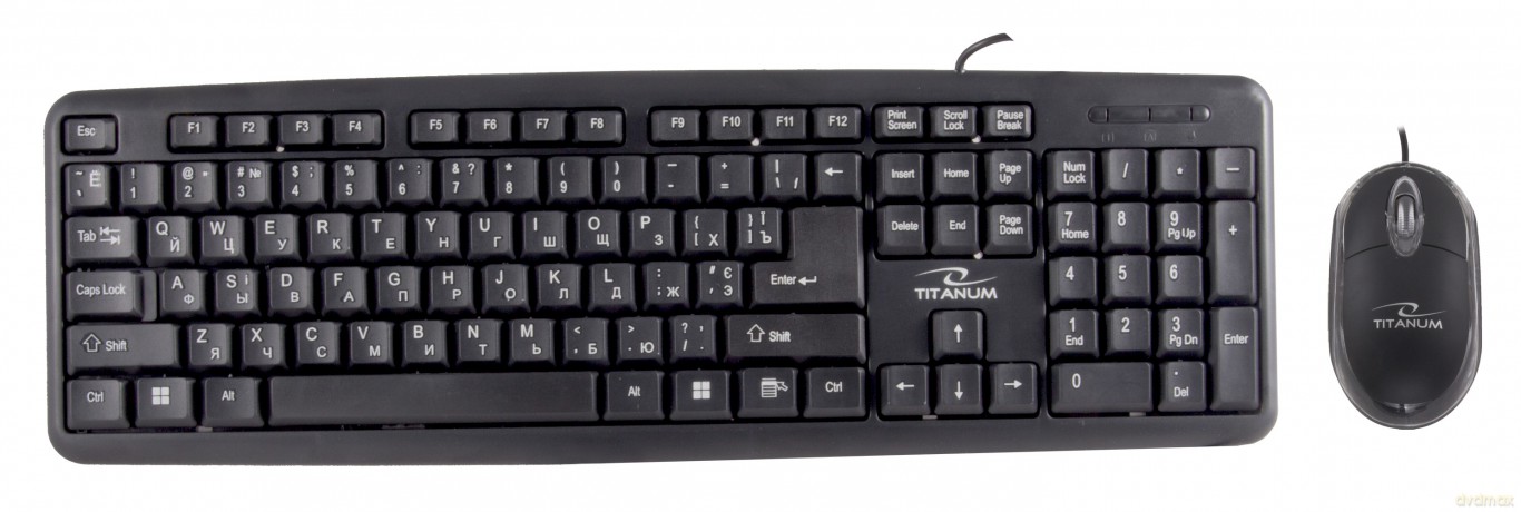 Titanum Zestaw Przewodowa USB Salem Ua
