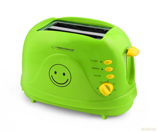 Toster Smiley Zielony