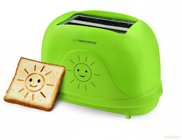 Toster Smiley Zielony