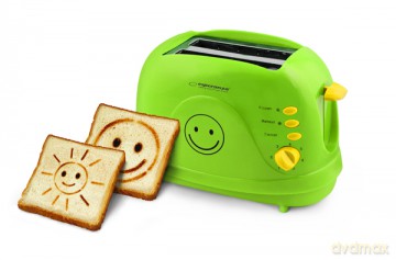 Toster Smiley Zielony