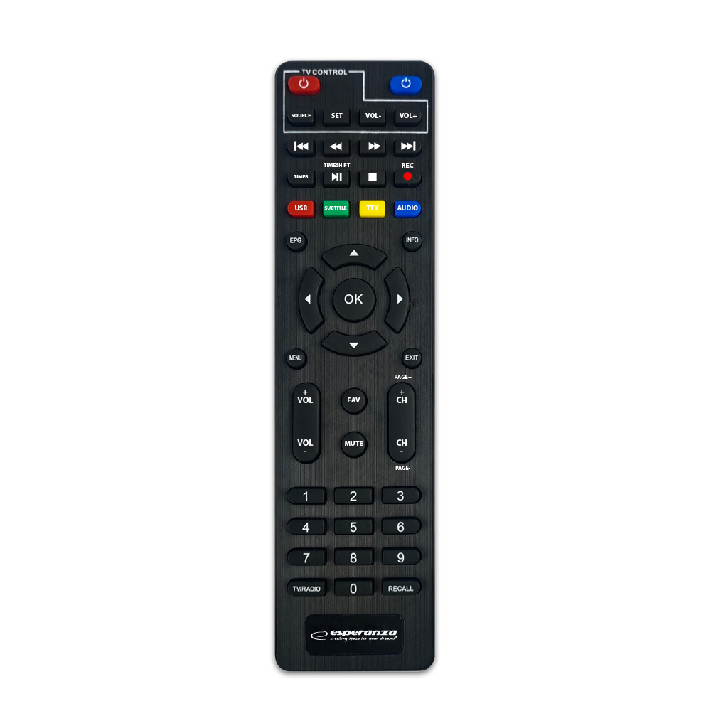 Tuner/Dekoder Cyfrowy Dvb-T2 H.265/Hevc Ev107p