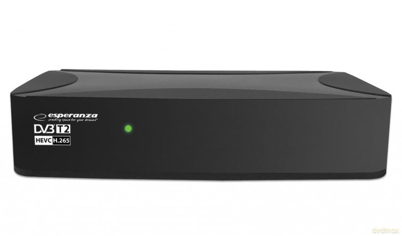 Tuner/Dekoder Cyfrowy Dvb-T2 H.265/Hevc Ev108r