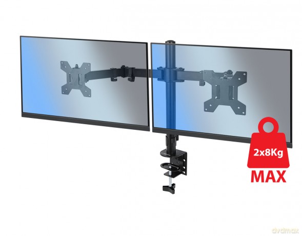 Uchwyt Biurkowy do 2 Monitorów 10"-27" Sylen