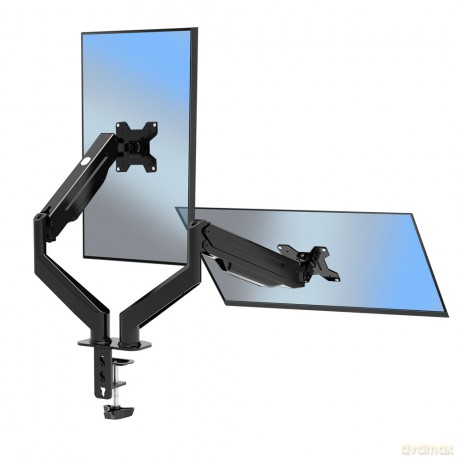 Uchwyt Biurkowy Gazowy do 2 Monitorów 17"-27" Mache