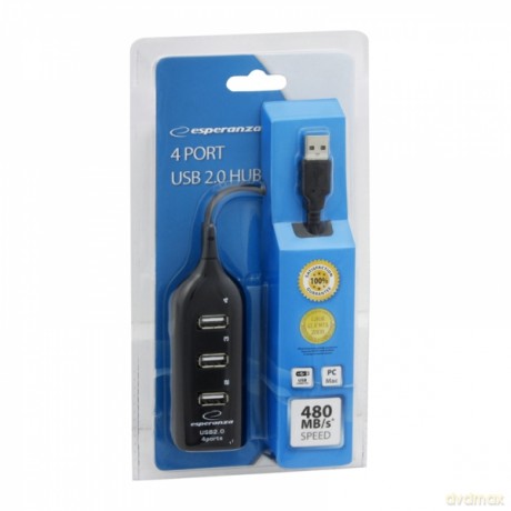 USB 2.0 Hub 4x USB