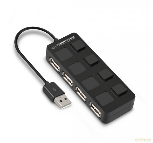 USB 2.0 Hub 4x USB