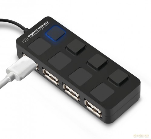 USB 2.0 Hub 4x USB