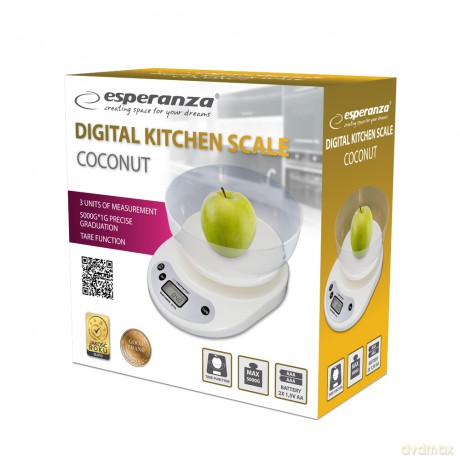 Waga Kuchenna z Misą Coconut
