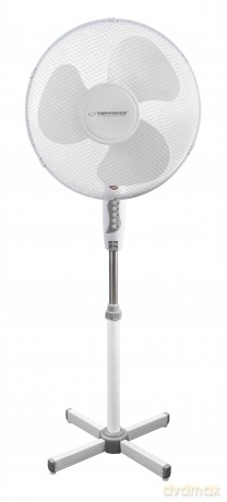 Wentylator 16'' Stojący Hurricane Biały