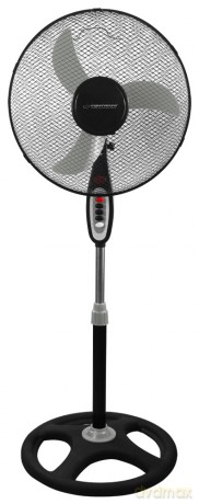 Wentylator 16'' Stojący Typhoon Czarno-Szary