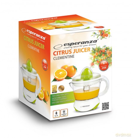 Wyciskarka do Cytrusów Clementine Biało-Zielona