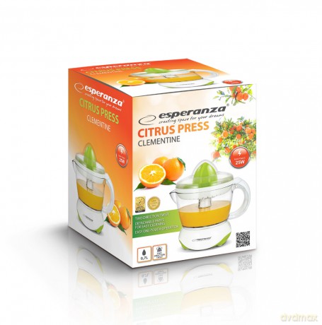 Wyciskarka do Cytrusów Clementine Biało-Zielona