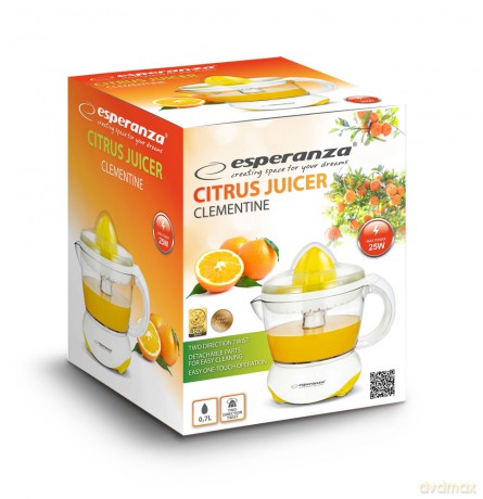 Wyciskarka do Cytrusów Clementine Biało-Żółta