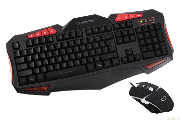 Zestaw Przewodowa Multimed. Gaming LED USB Shelter