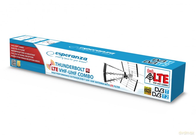 Zewnętrzna Antena Dvb-T Lte Thundrbolt Xl