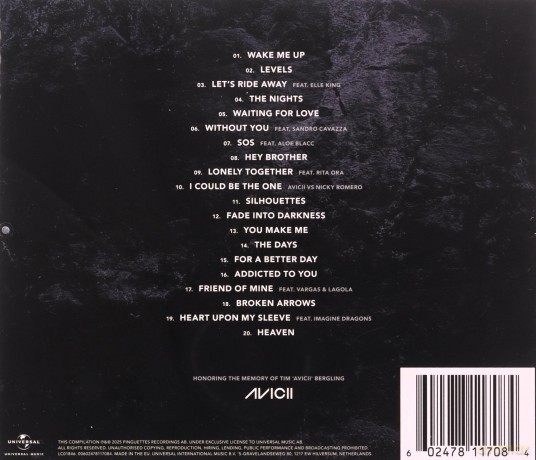 Avicii: Forever [CD]