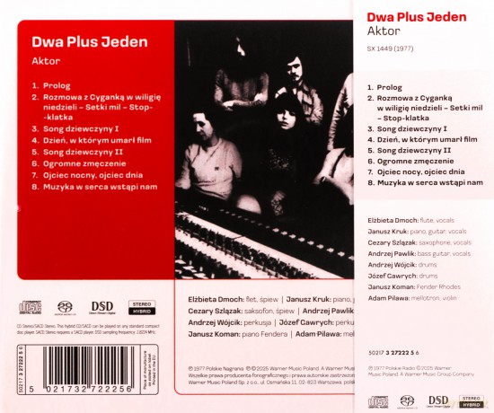 2 Plus 1: Aktor [SACD]