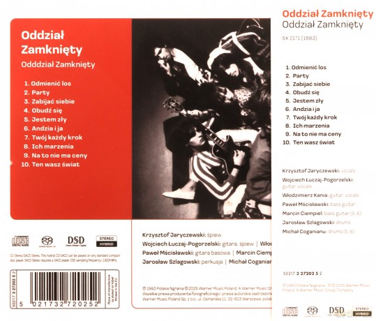 Oddział Zamknięty: Odział Zamknięty [SACD]