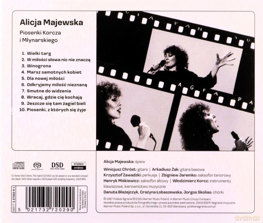 Majewska, Alicja: Piosenki Korcza I Młynarskiego [SACD]