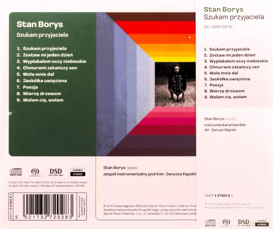 Borys, Stan: Szukam Przyjaciela [SACD]