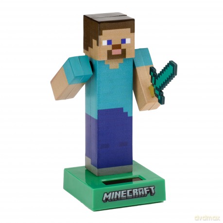 Figurka solarna Minecraft Steve FF139 [FIGURKA]