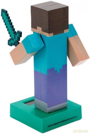 Figurka solarna Minecraft Steve FF139 [FIGURKA]