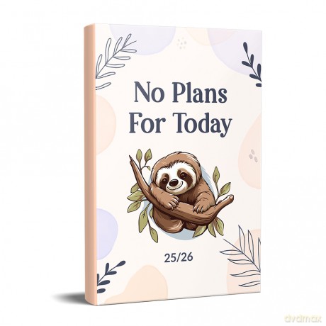 Kalendarz 2026 No Plans For Today [KALENDARZ]
