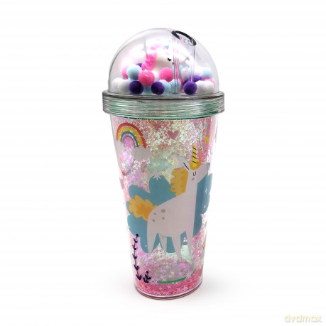 Kubek ze słomką Jednorożec CUP84