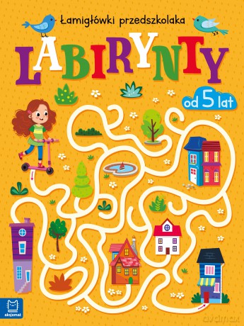 Labirynty. Łamigłówki przedszkolaka 5+ - Beata Karlik [KSIĄŻKA]