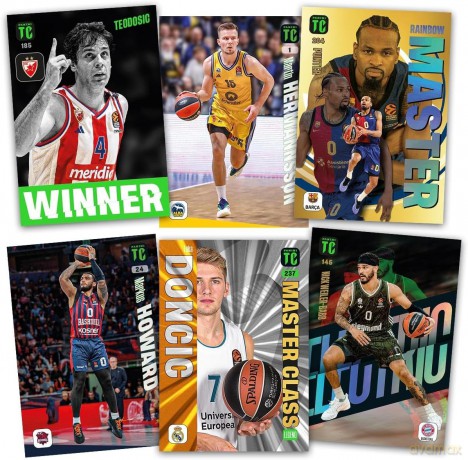 Panini Top Class 2025 Turkish Airlines EuroLeague starter set [KARTY]