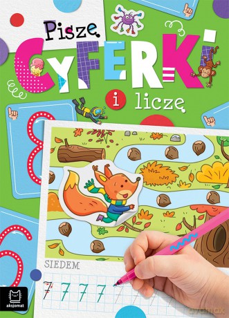 Piszę cyferki i liczę - Agnieszka Bator [KSIĄŻKA]