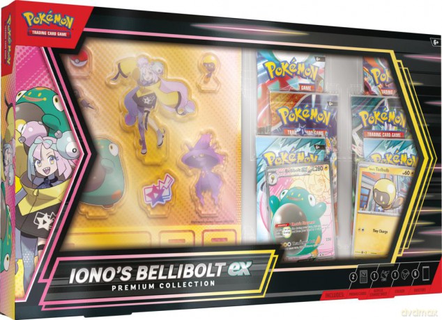 Pokemon TCG: Iono's Bellibolt ex Premium Collection [FIGURKA]