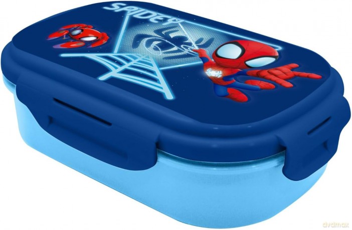 Pudełko śniadaniowe ze sztućcem Spidey SP50100