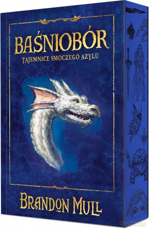 Tajemnice smoczego azylu. Baśniobór (Tom 4) (ilustrowane brzegi) - Brandon Mull [KSIĄŻKA]