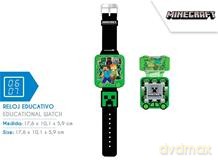 Zegarek edukacyjny z grami Minecraft MIN4148