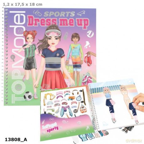 Zestaw Dress Me Up Top Model Sport 13808A