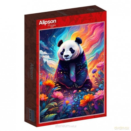 ALIPSON 1000 el. Kolorowa Panda [PUZZLE]