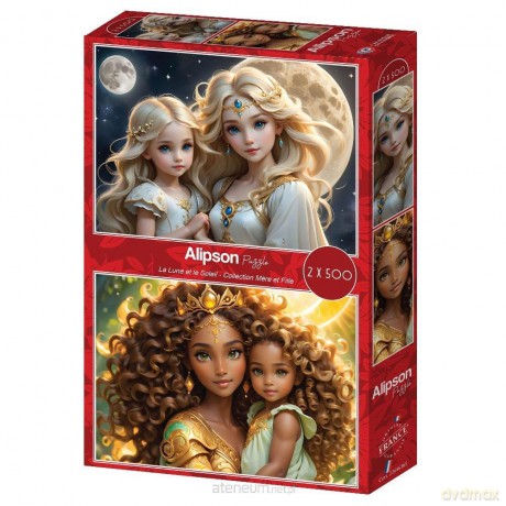 ALIPSON 2x500 el. Matka i córka Księżyc i słońce [PUZZLE]