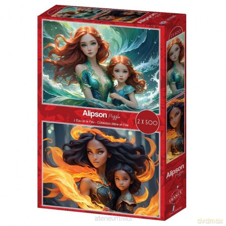 ALIPSON 2x500 el. Matka i córka Woda i ogień [PUZZLE]