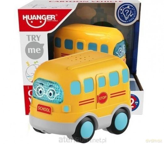 Autobus szkolny ze światłem i głosem