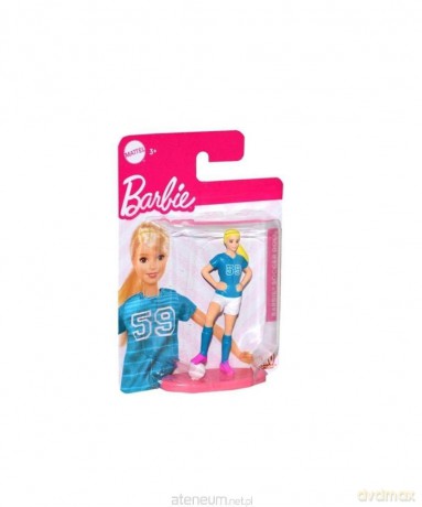 Barbie Minifigurka Lalka Soccer [FIGURKA]