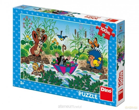 DINO XL 100 el. Krecik i parasol [PUZZLE]