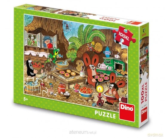 DINO XL 100 el. Krecik i parasol [PUZZLE]
