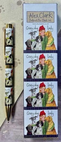 Długopis Crazy Dog Lady Psiara
