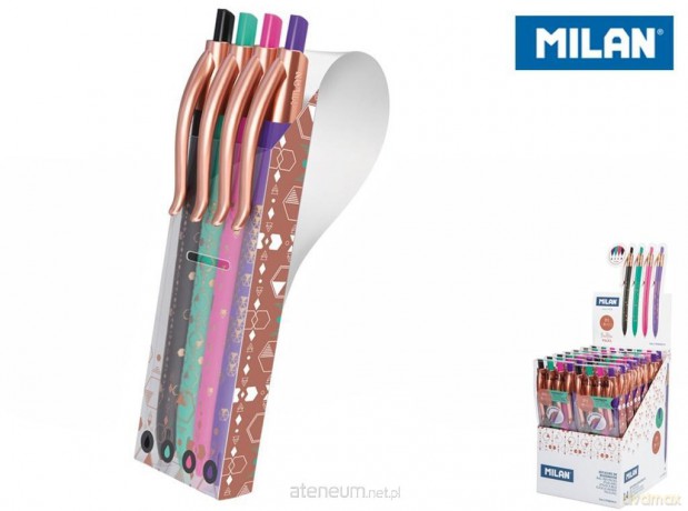Długopis P1 Copper 4 kolory (14szt) MILAN