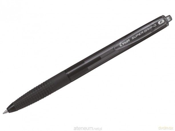 Długopis Super Grip G automat. czarny (12szt)PILOT